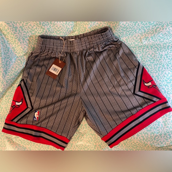 Mens Mitchell&ness Swingman Chicago Bulls 1995 Shorts Sz medium